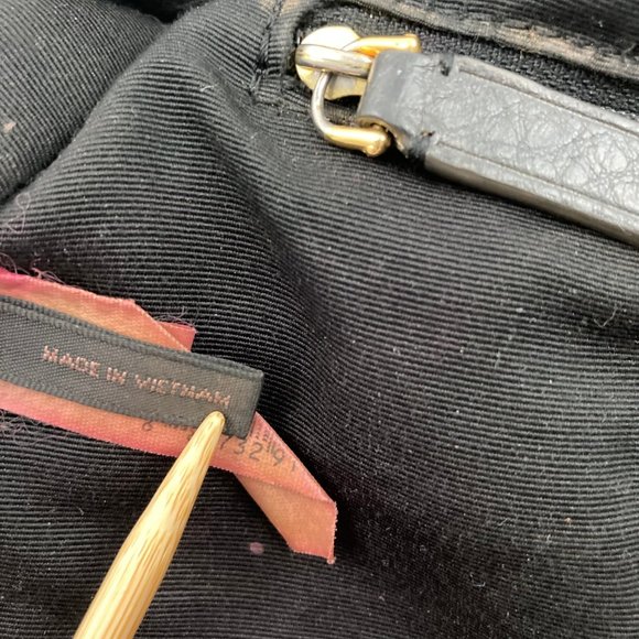 Marc Jacobs Black Top Handle Shoulder Bag Flap Closure - Picture 12 of 14